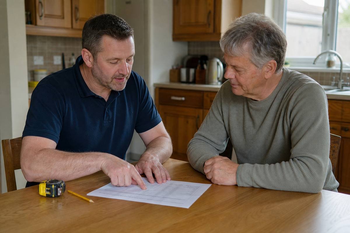 Garage conversion cost consultation in Telford